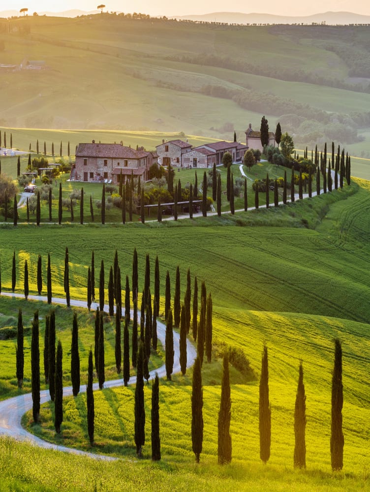 Tuscany in Italy