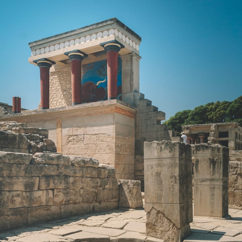 Temple of Knossos, Greece