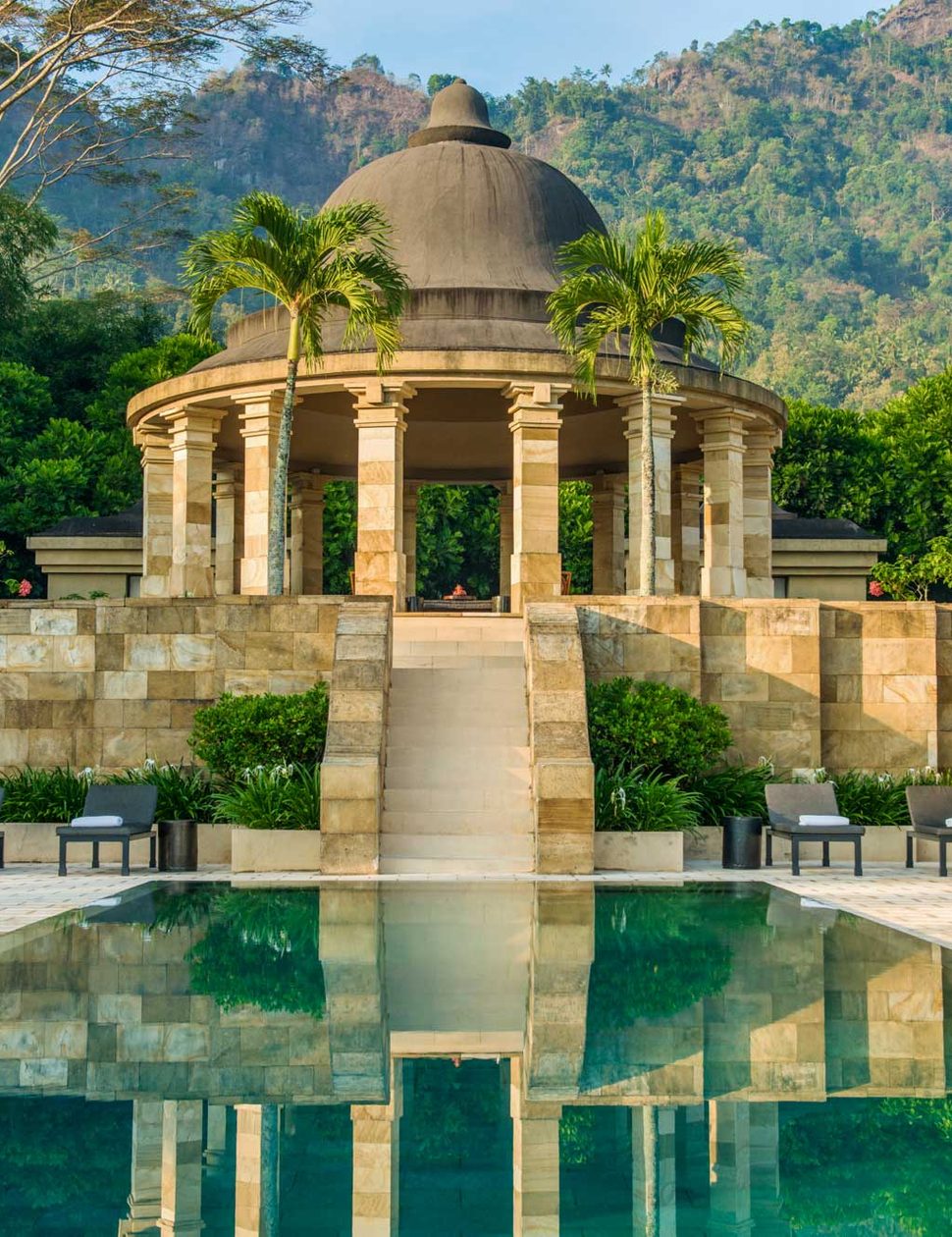 Luxury stay at Amanjiwo, Java