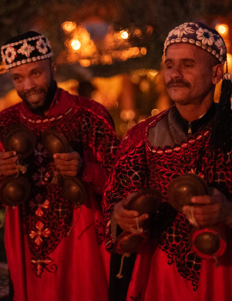 berber music in agafay desert in morocco