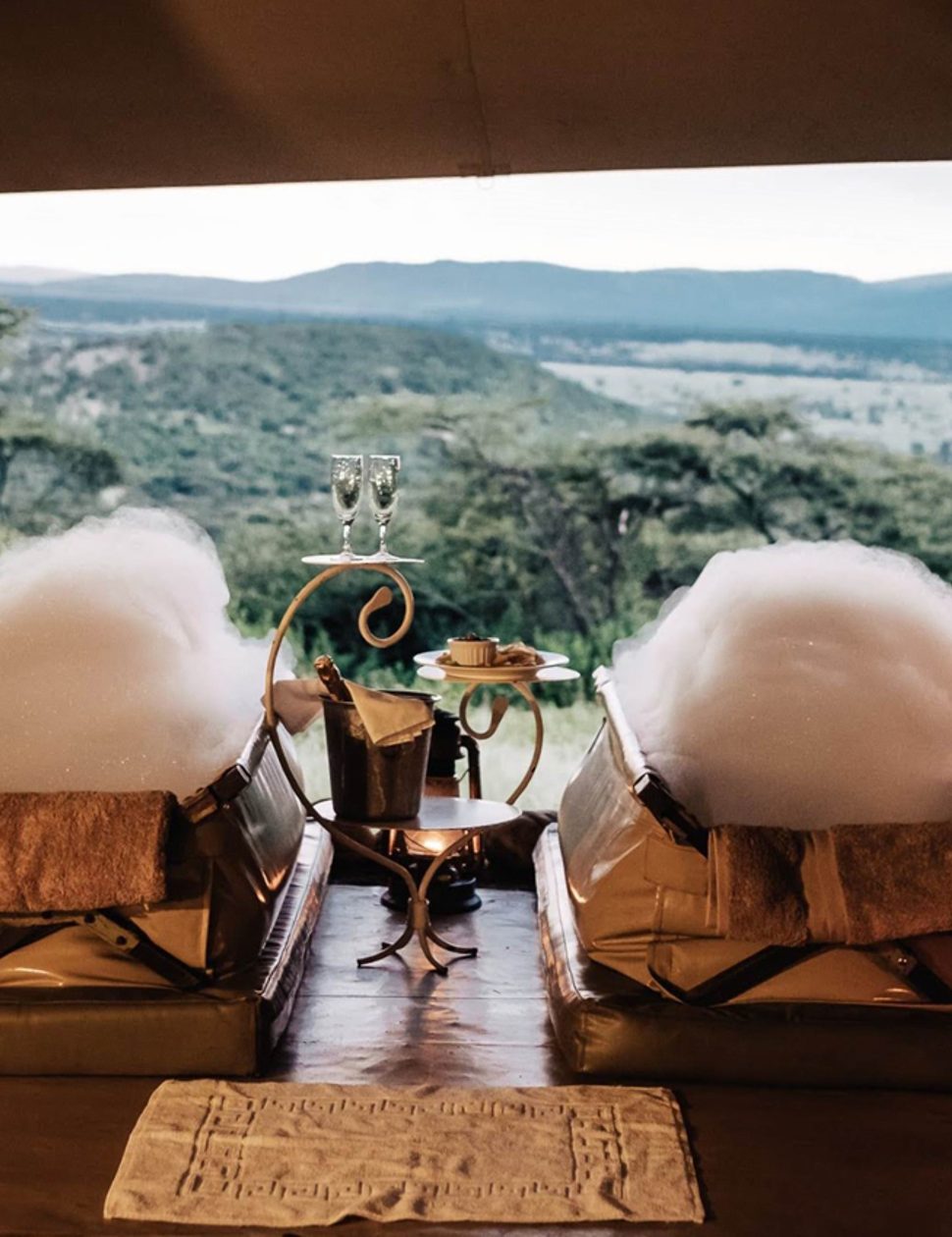 bush bath cottars camp kenya