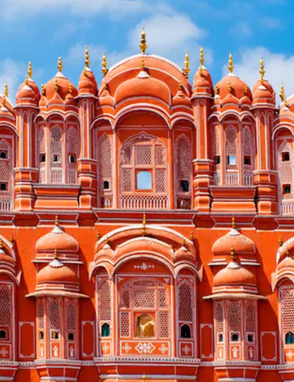 Hawa Mahal palace in jaipur in india