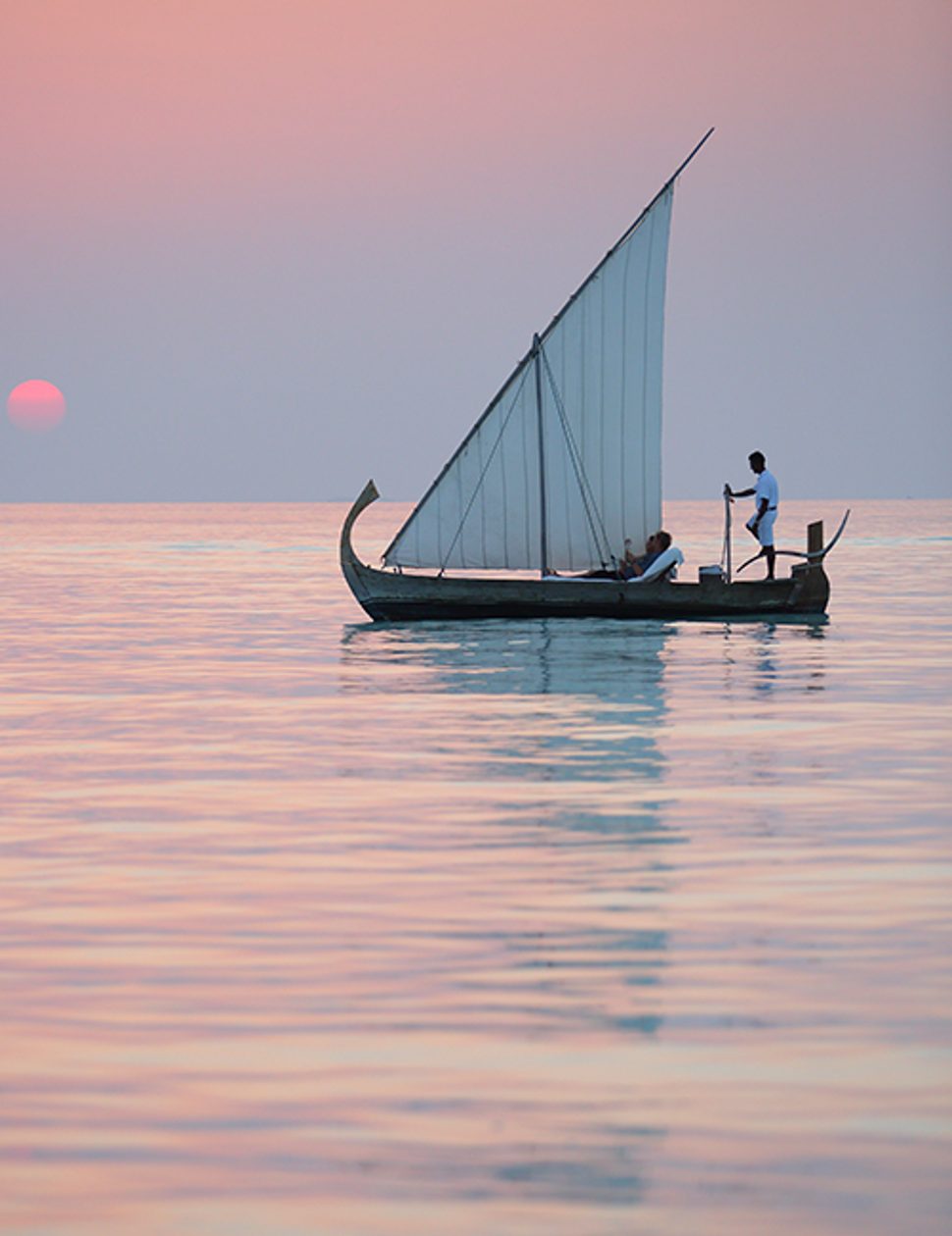 Gilli Lankfushi boat in the maldives
