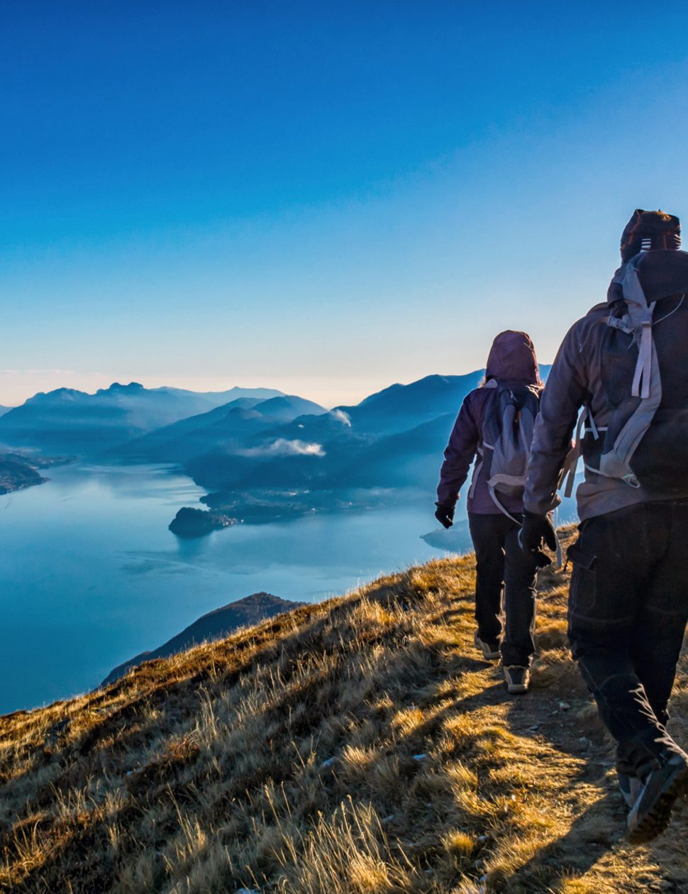 Hiking in Lake Como