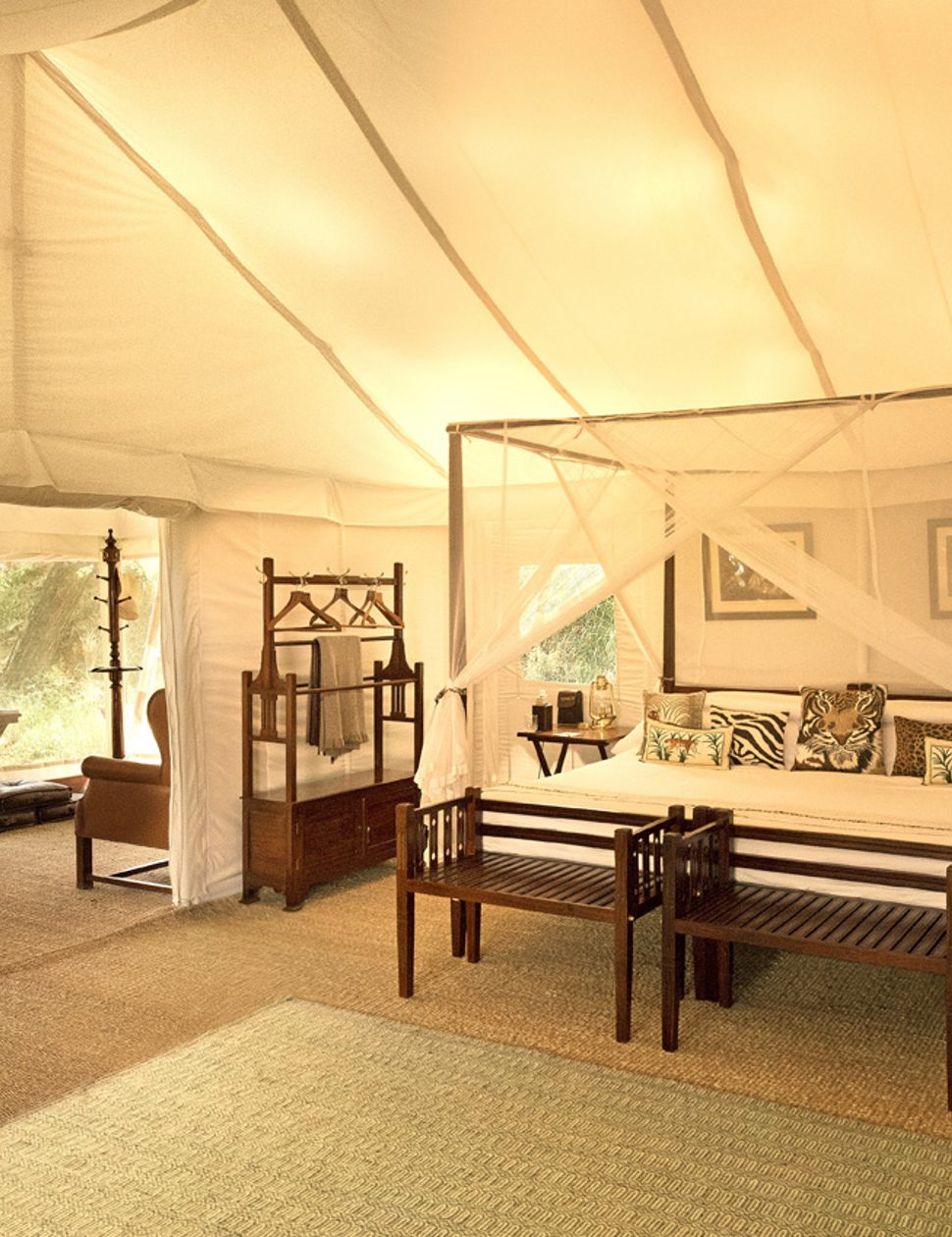 luxury tent at sher bagh in india