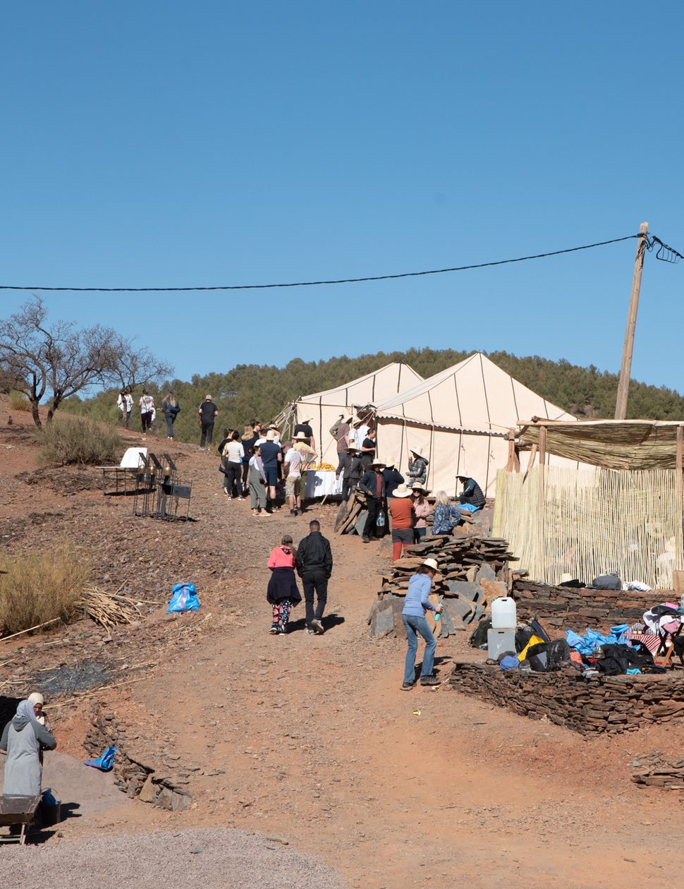 charity project in the atlas mountains in morocco
