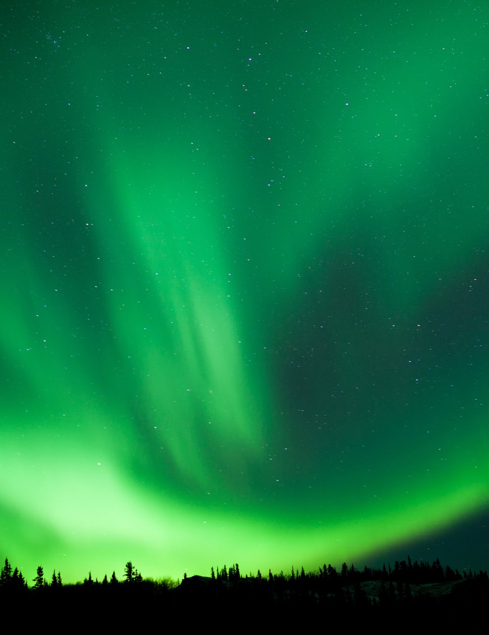 northern lights in canada