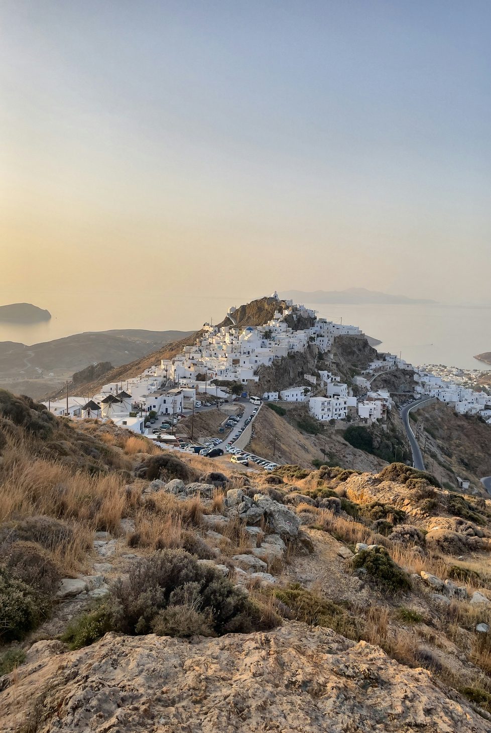 Mountain scape for luxury authentic travel