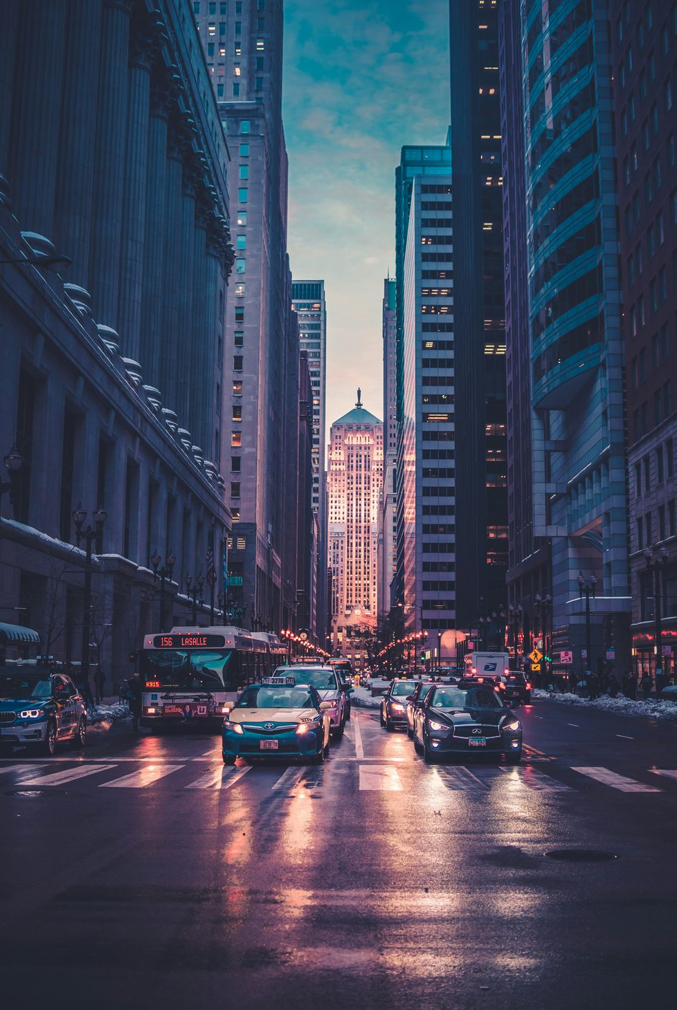 Cityscape in the US