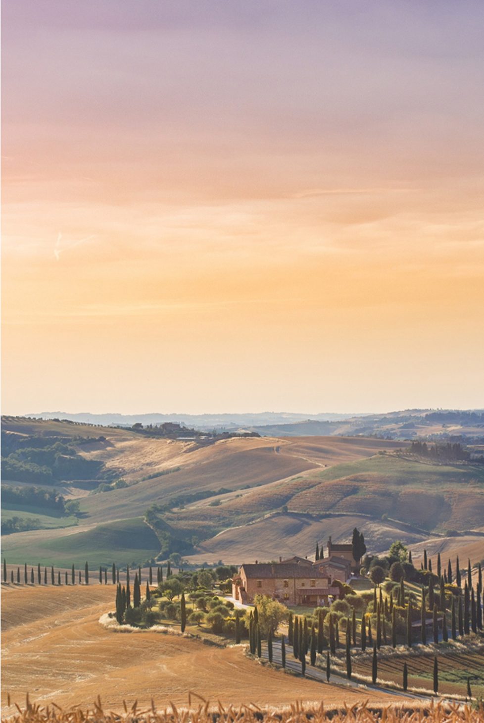 Sunrise in Italy