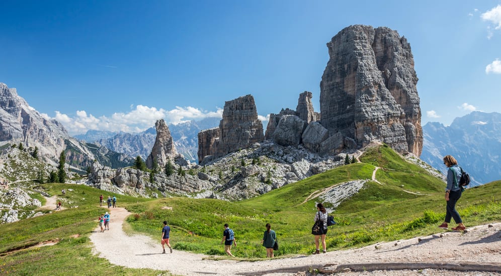 Italian mountain hikes