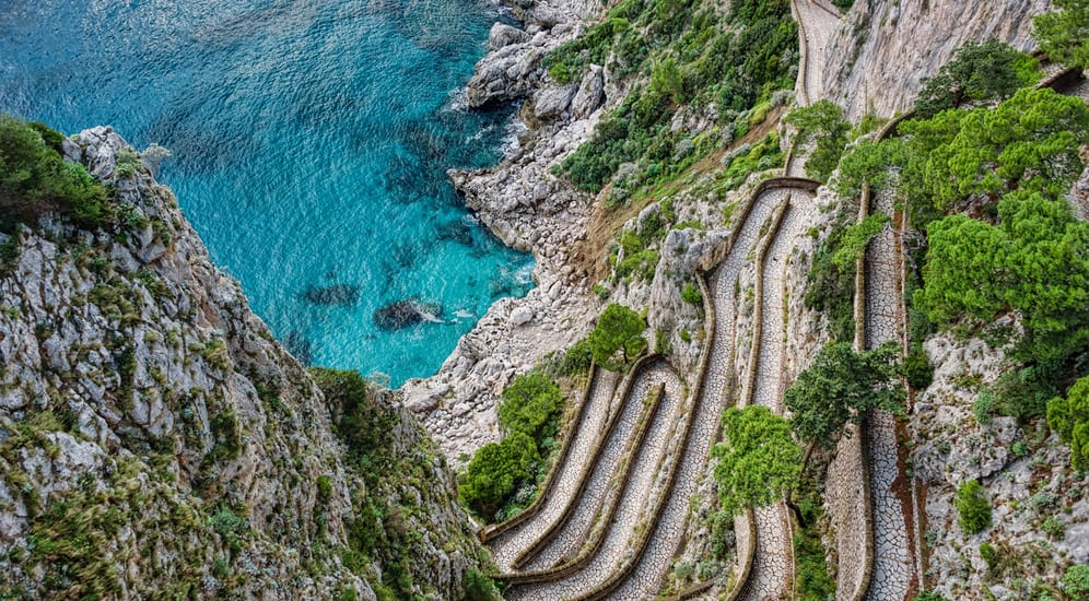 Via Krupp, Capri