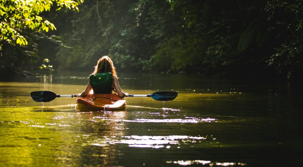 Family friendly kayaking in Costa Rica