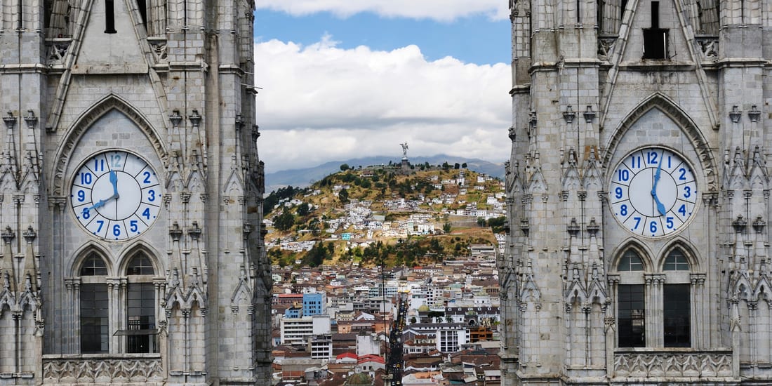 Quito in Ecuador