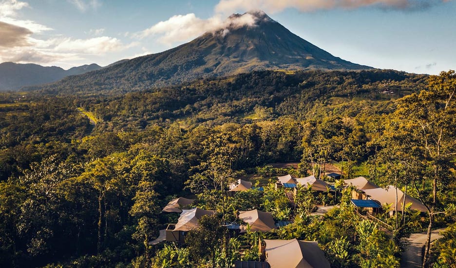 Nayara tented camp in costa rica