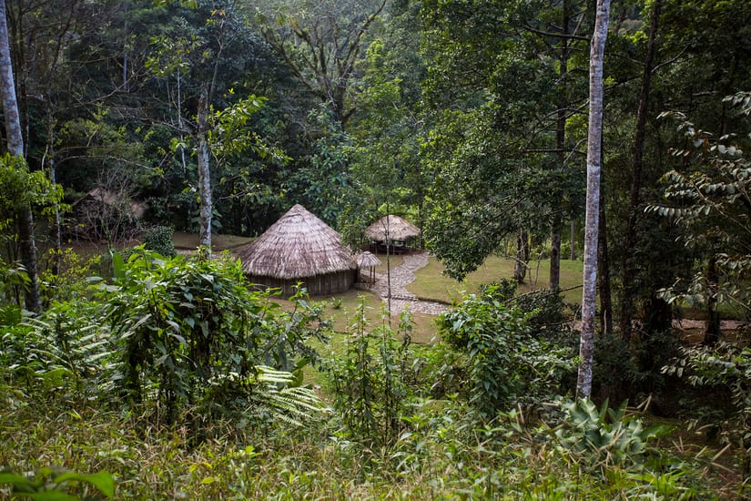 huts in costa rica