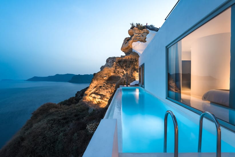 Andronis luxury suites cave pool