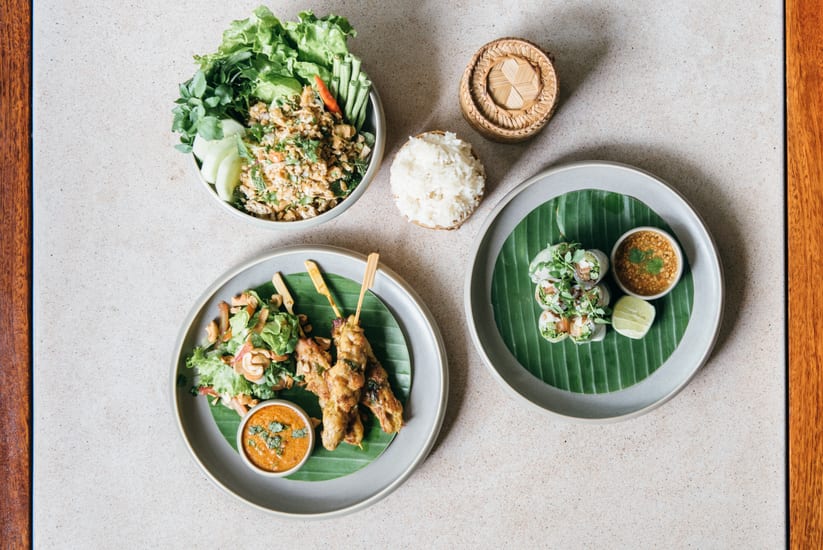 cuisine in luang prabang in laos
