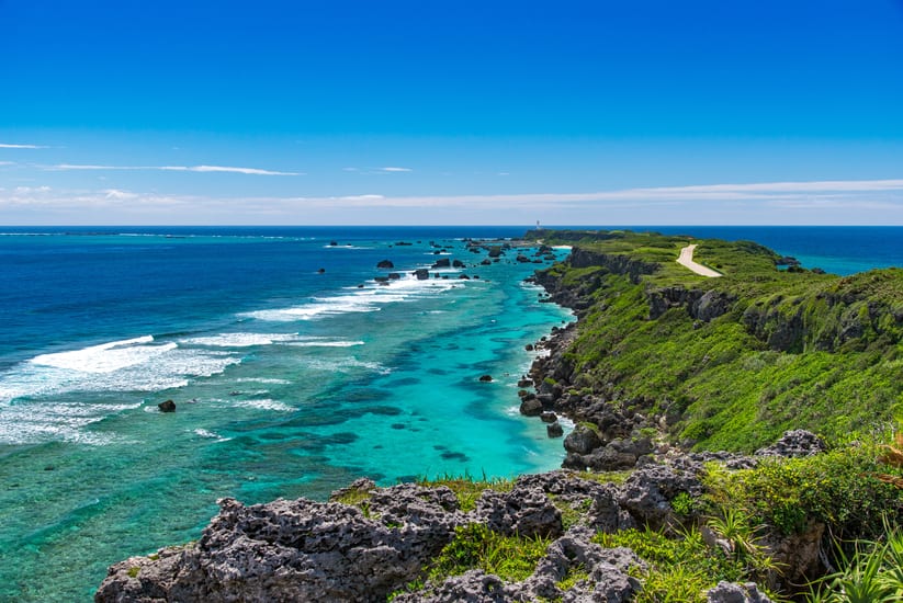 miyako island in okinawa in japan