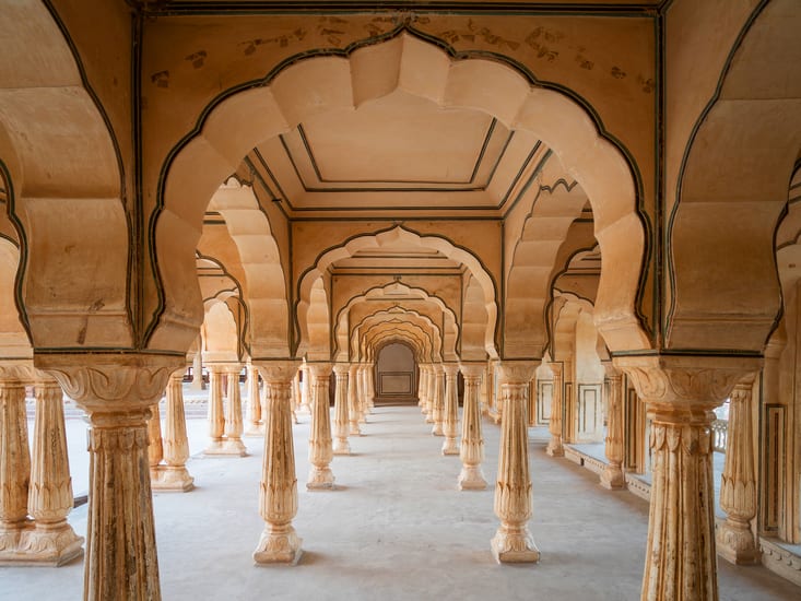 amber fort in jaipur in india