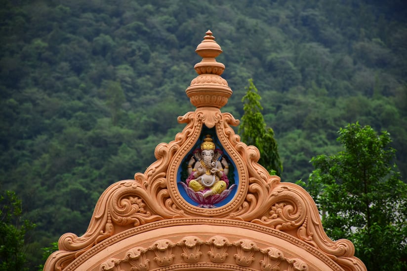 entry gate to rishikesh in india