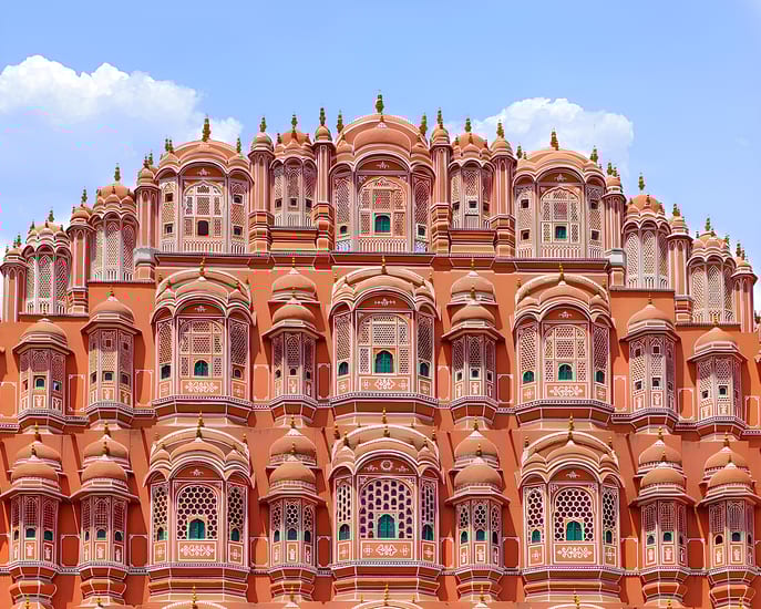 palace in jaipur city in india