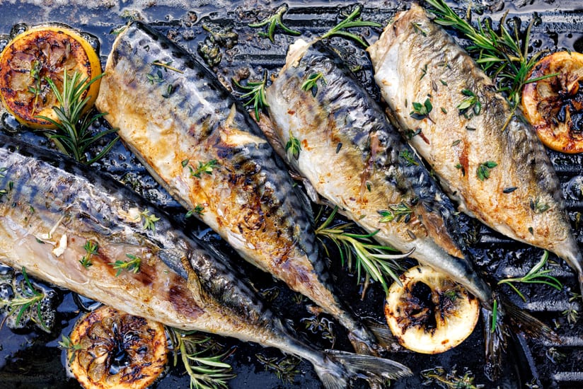 mackerel in edinburgh in scotland