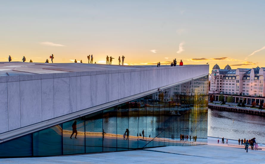 opera house in oslo in norway
