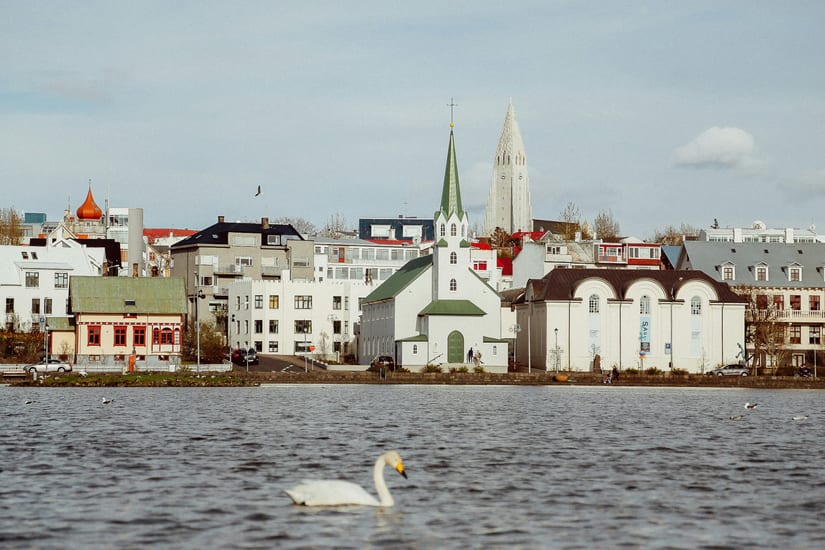 Reykjavik on the water