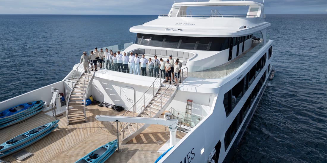 Hermes Mega Catamaran, Galapagos