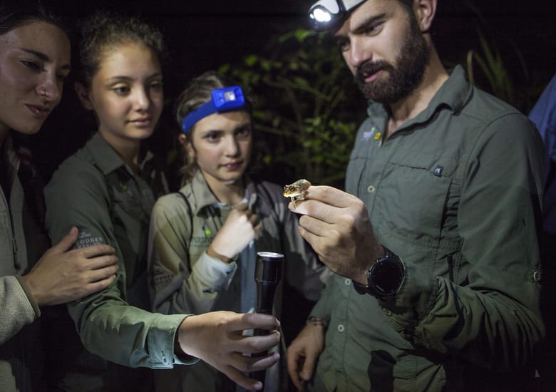 Mashpi Lodge night walk